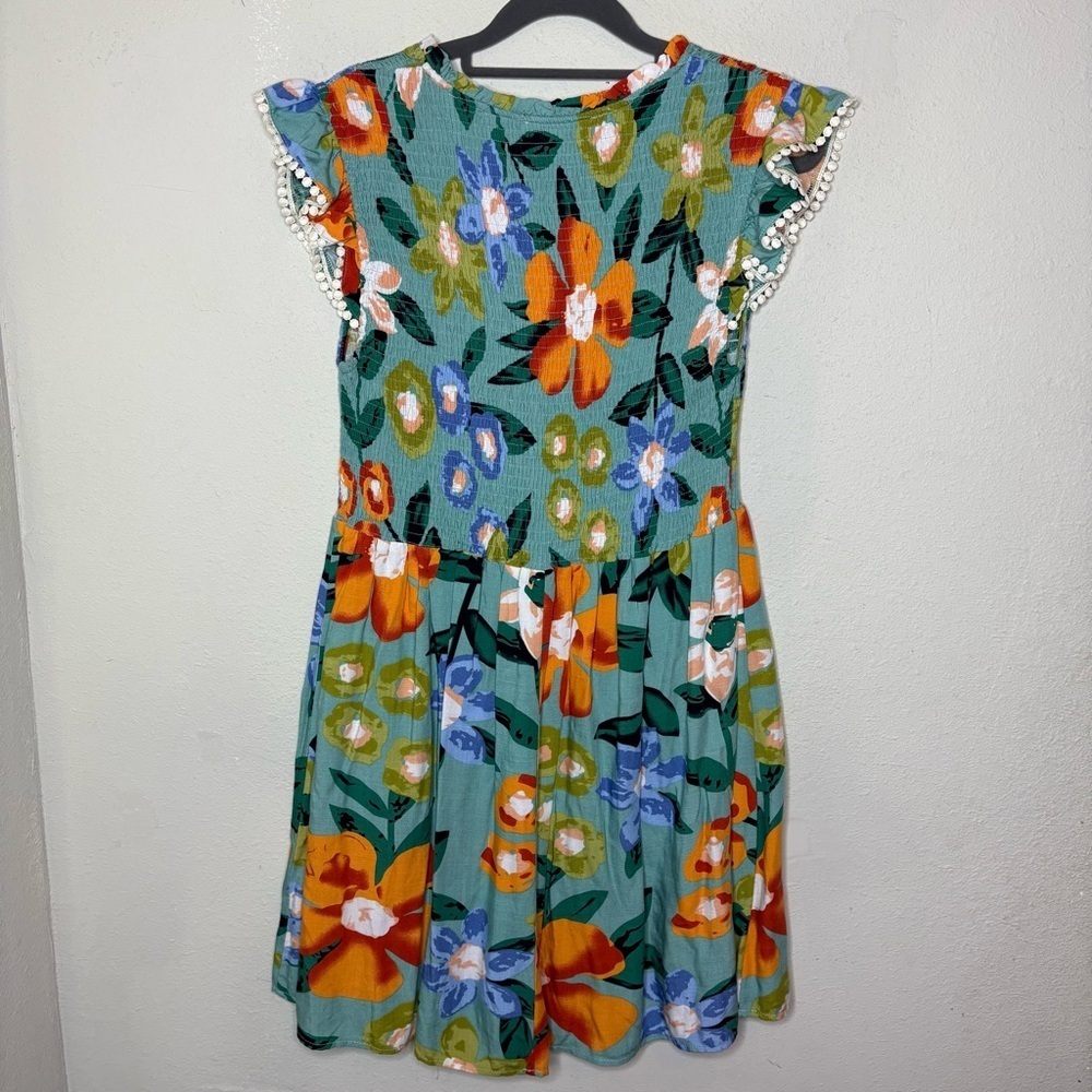 THML Multicolor Floral Mini Dress Size Small - Picture 7 of 7